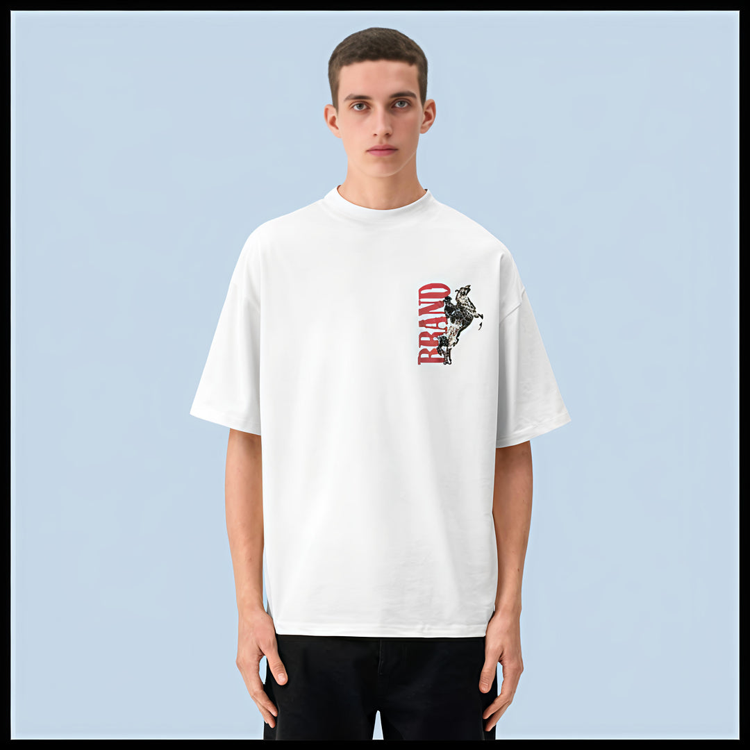 Premium Drop shoulder t-shirt for Men's