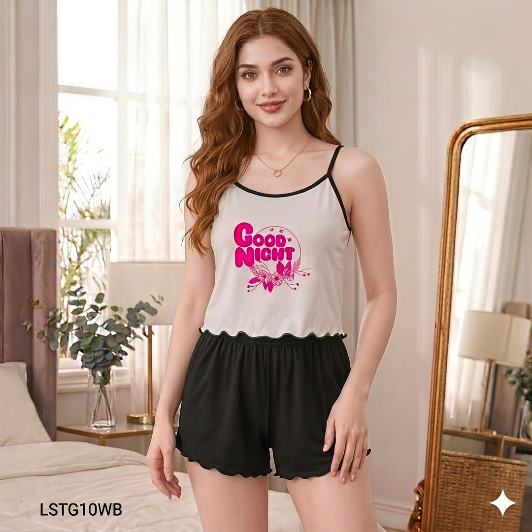Women's Summer Comfortable Short Tops Set